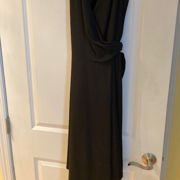 Lafayette148 New York black wrap dress - Picture 3 of 4